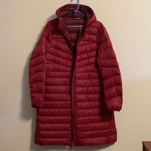Lands’ End - Women's Ultra Lightweight Packable Down Coat With Hood
